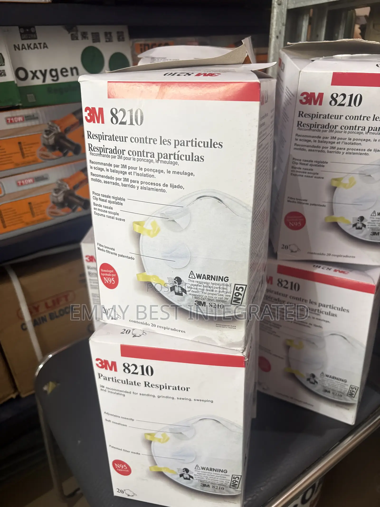 3m 8210 N95 Particulate Respirators