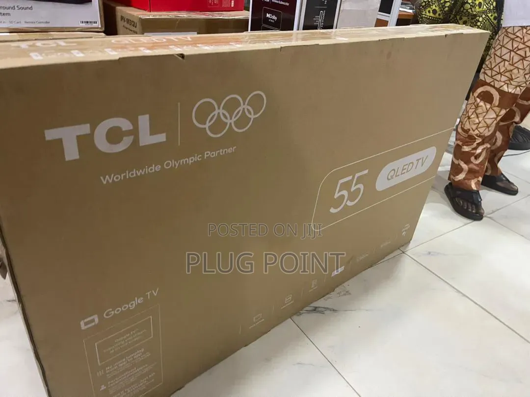 TCL 55-Inch Smart Qled Tv With HDR Technology
