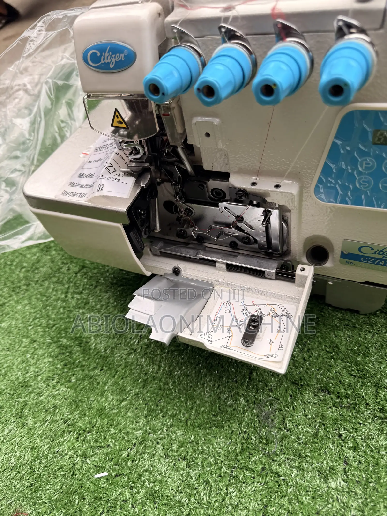 Citizen Direct Drive 4 Thread Industrial Overlock (Weaving) Machine