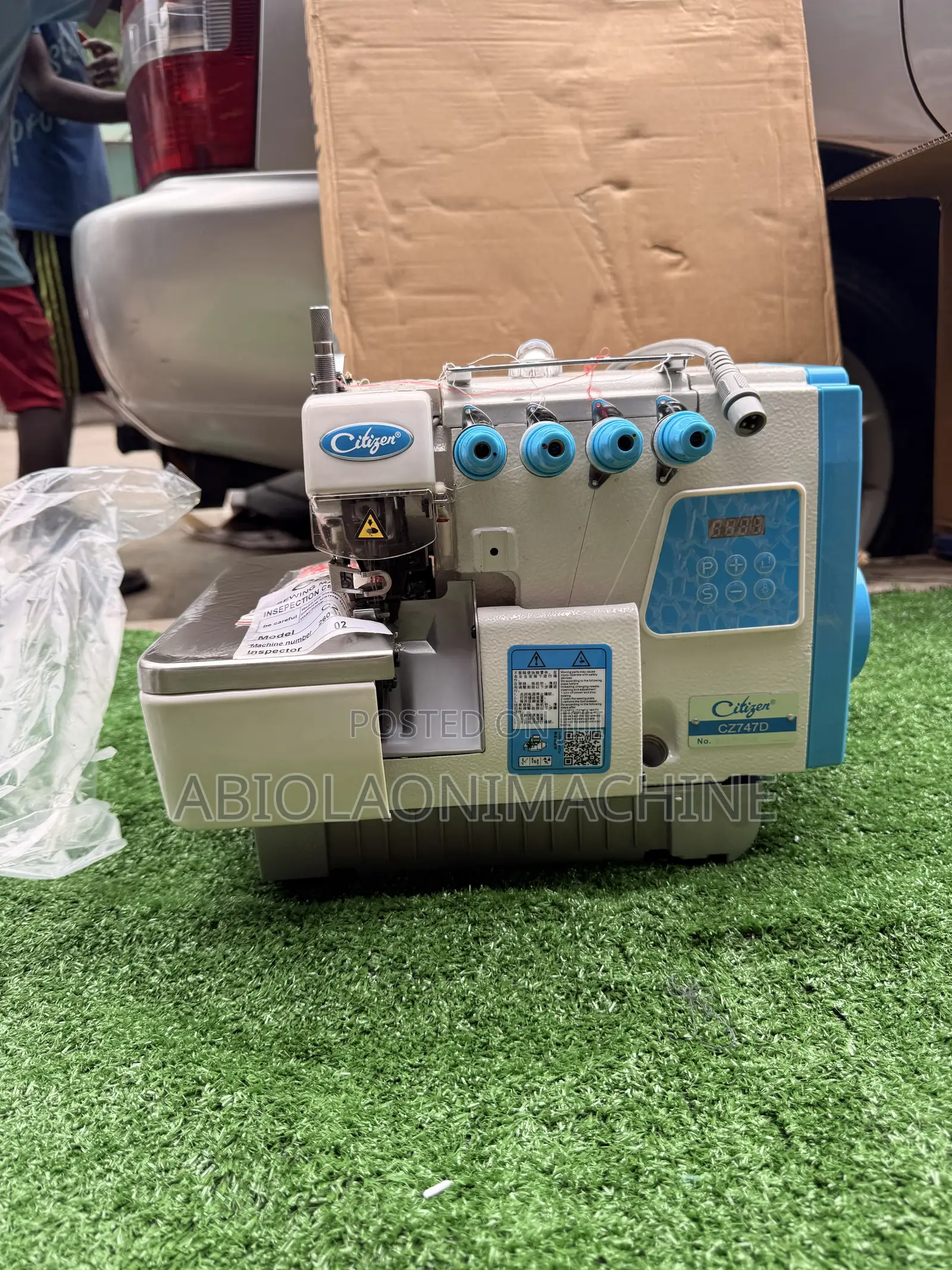 Citizen Direct Drive 4 Thread Industrial Overlock (Weaving) Machine