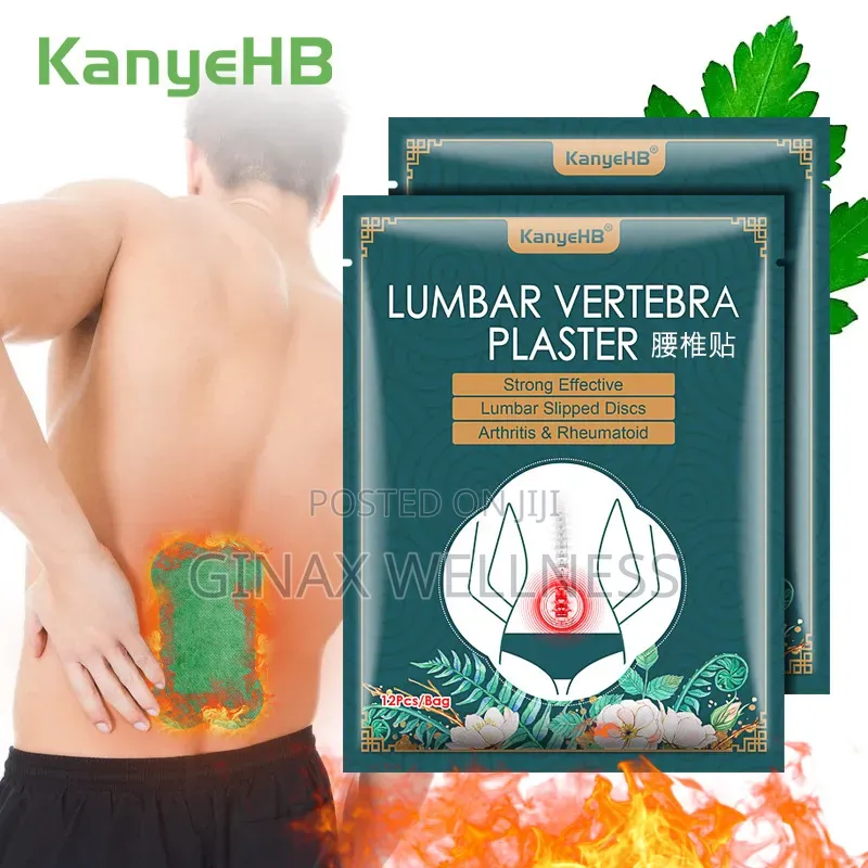 Kanyehb Lumbar Vertebra Plaster For Back Pains, Arthritis, Rheumatoid