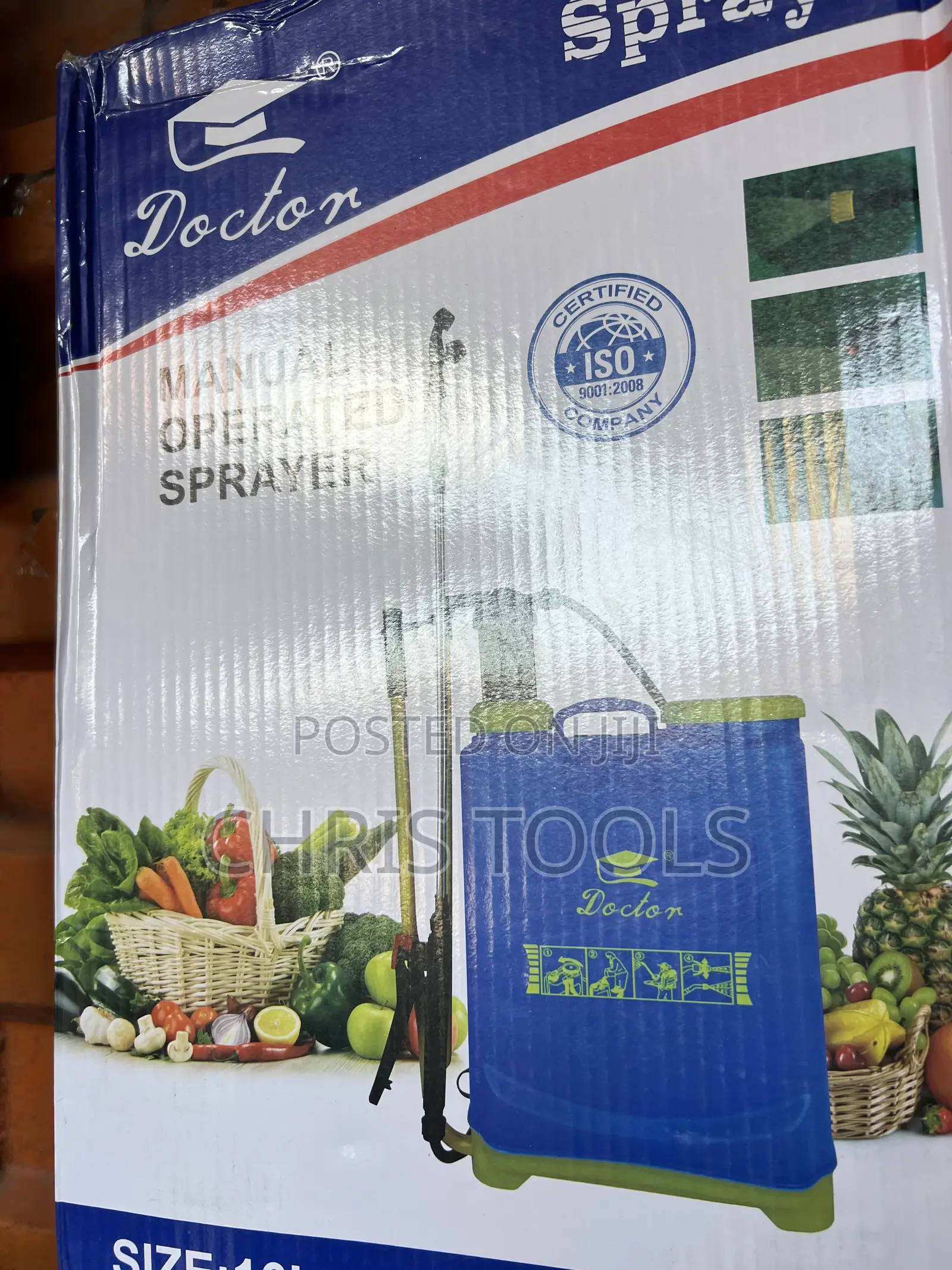 16-liter Manual Knapsack Sprayer