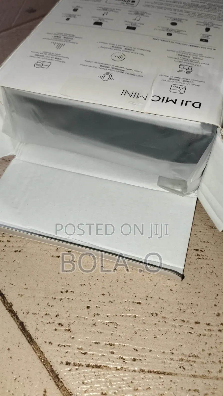 Dji Mic Mini Open Box (2 Transmitter,1 Receiver and Charging Case)