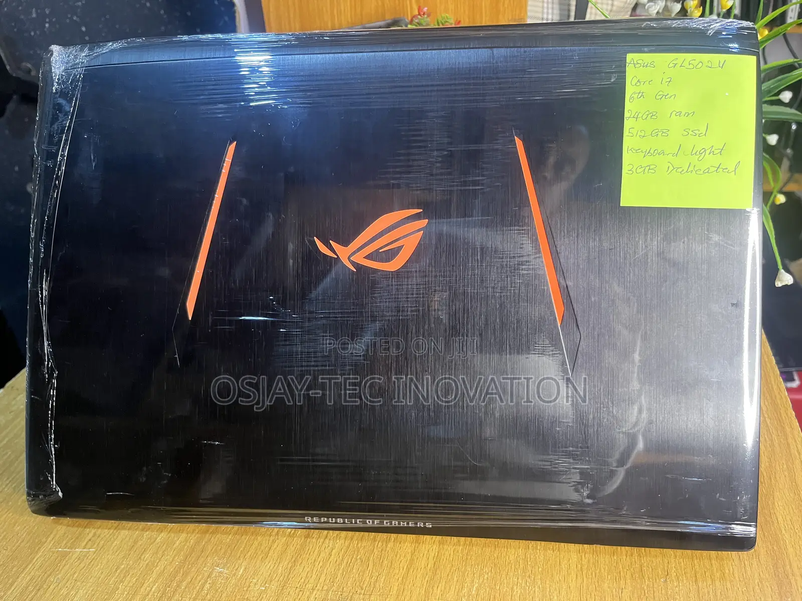 Laptop Asus ROG Strix GL503 24GB Intel Core i7 SSD 512GB