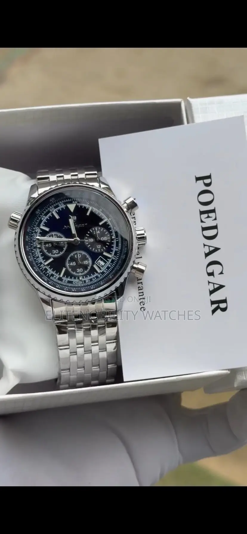 Poedagar Men’S Luxury Watch | Pay on Delivery Lagos Only