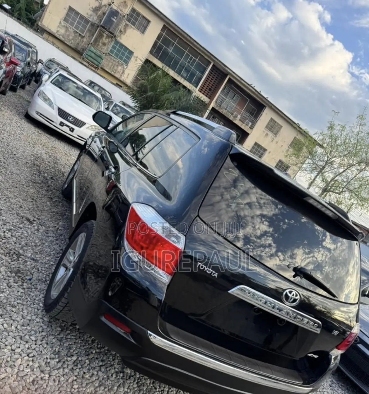 Toyota Highlander Plus 3.5L 4WD 2013 Black