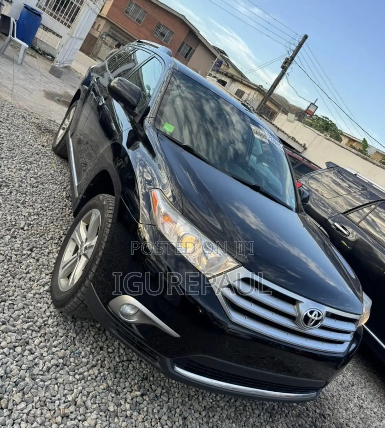 Toyota Highlander Plus 3.5L 4WD 2013 Black