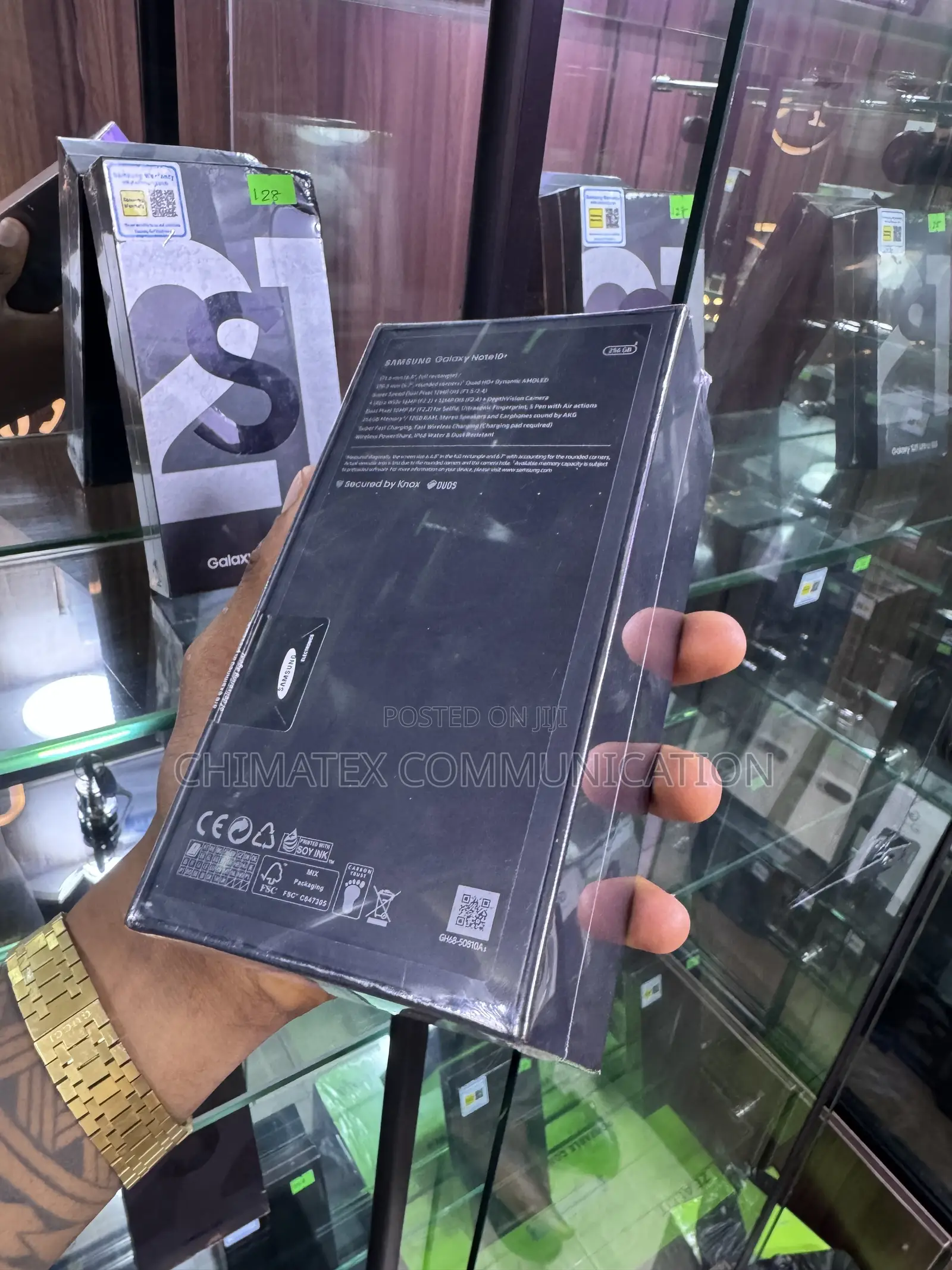 New Samsung Galaxy Note 10 Plus 256 GB Black