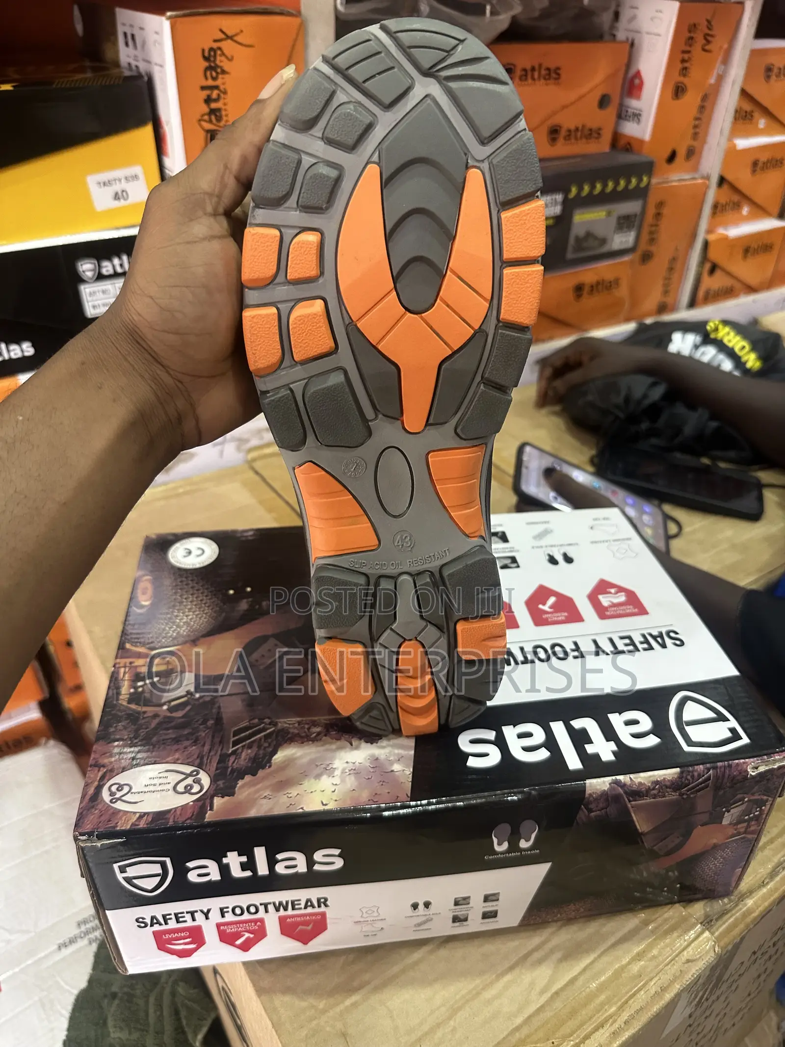 Atlas Safety Boot