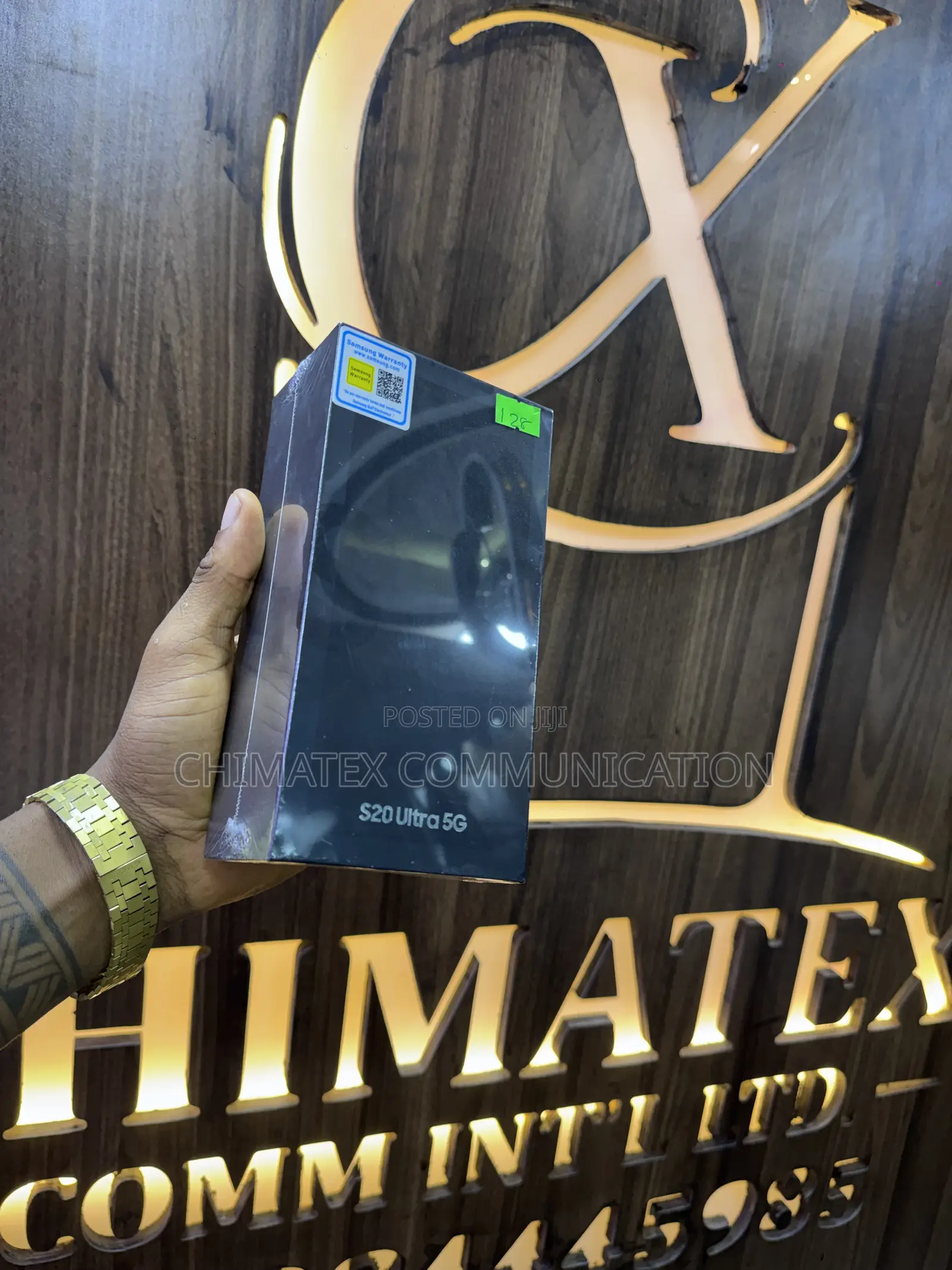 New Samsung Galaxy S20 Ultra 5G 256 GB Black