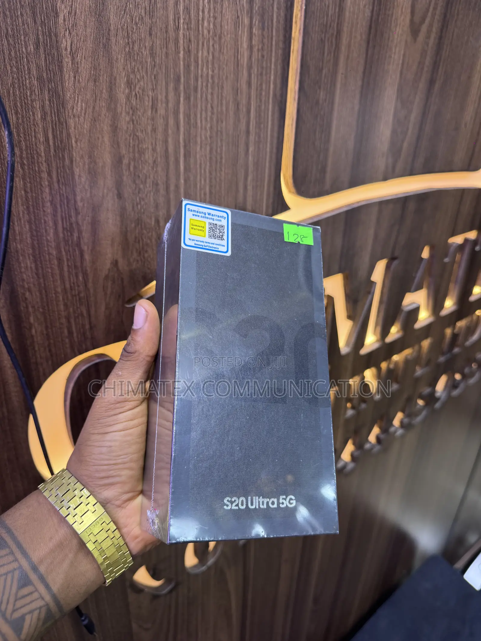New Samsung Galaxy S20 Ultra 5G 256 GB Black
