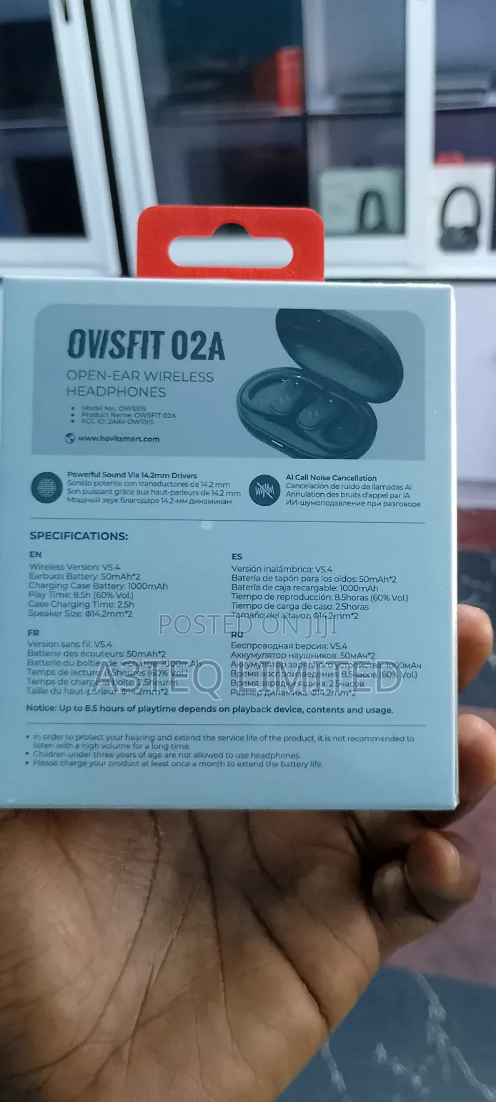Havit Ovisfit 02a Open-ear Wireless Headphones