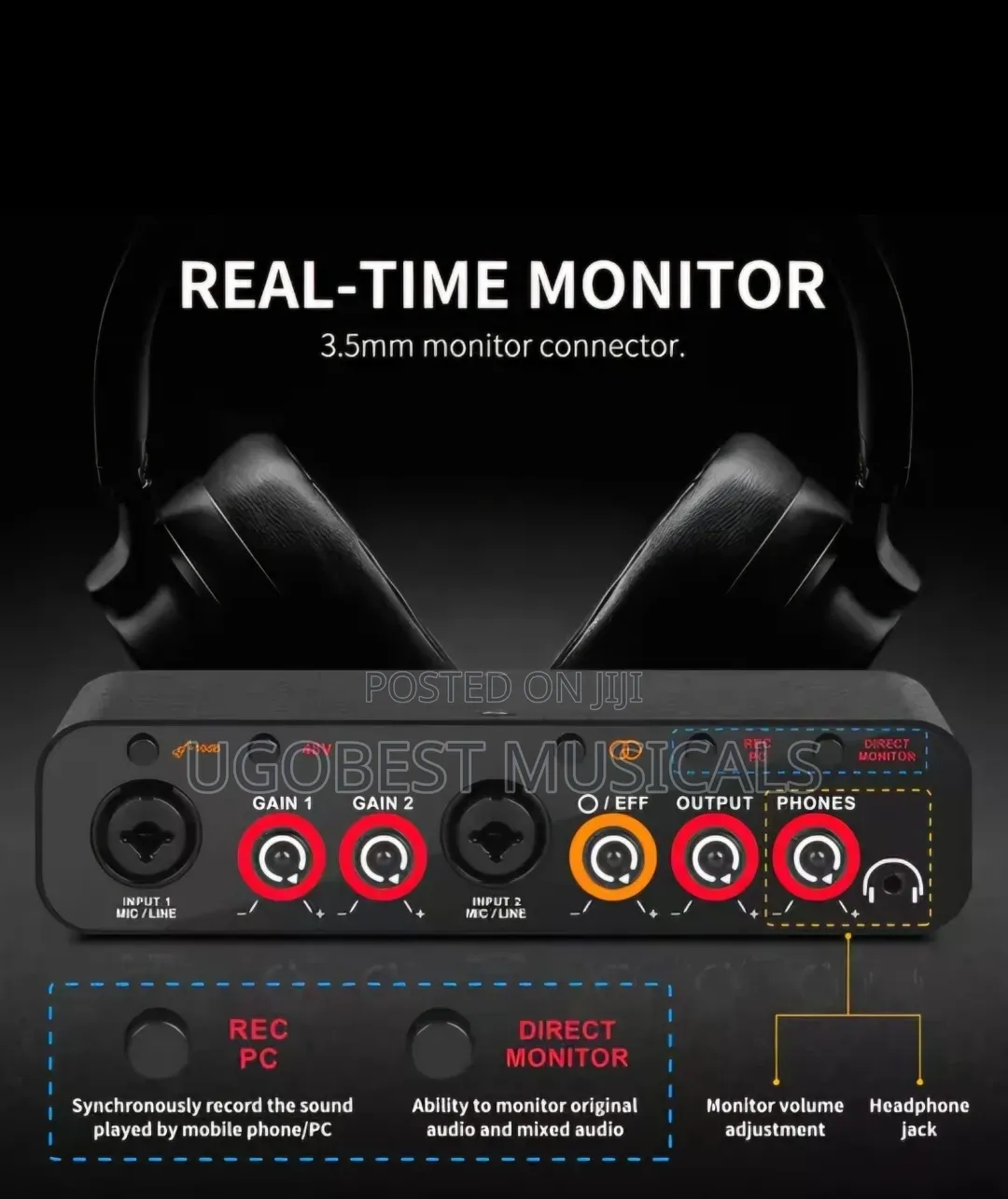 High-Quality Teyun Q26 Studio Soundcard