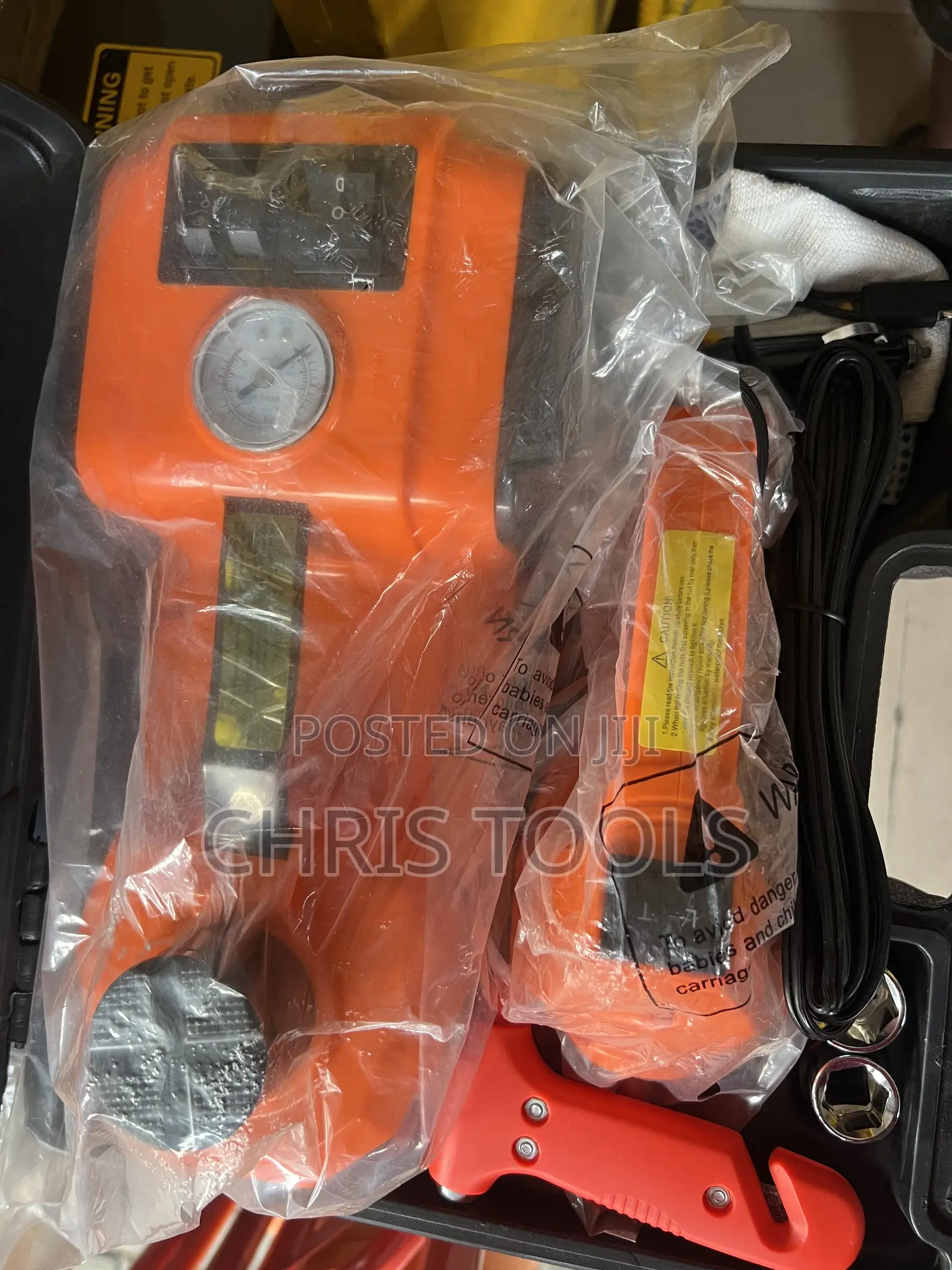 Electric Hydraulic Car Jack Kit