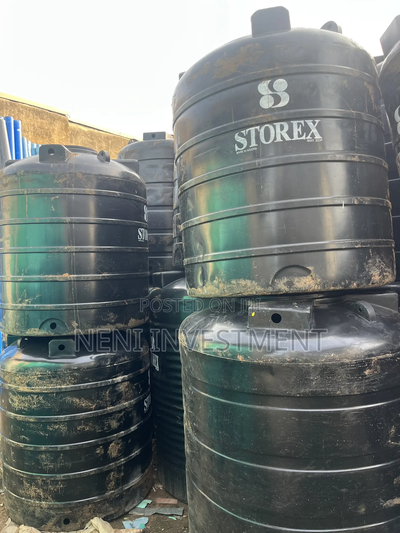 Storex and Geepee Water Storage Tanks
