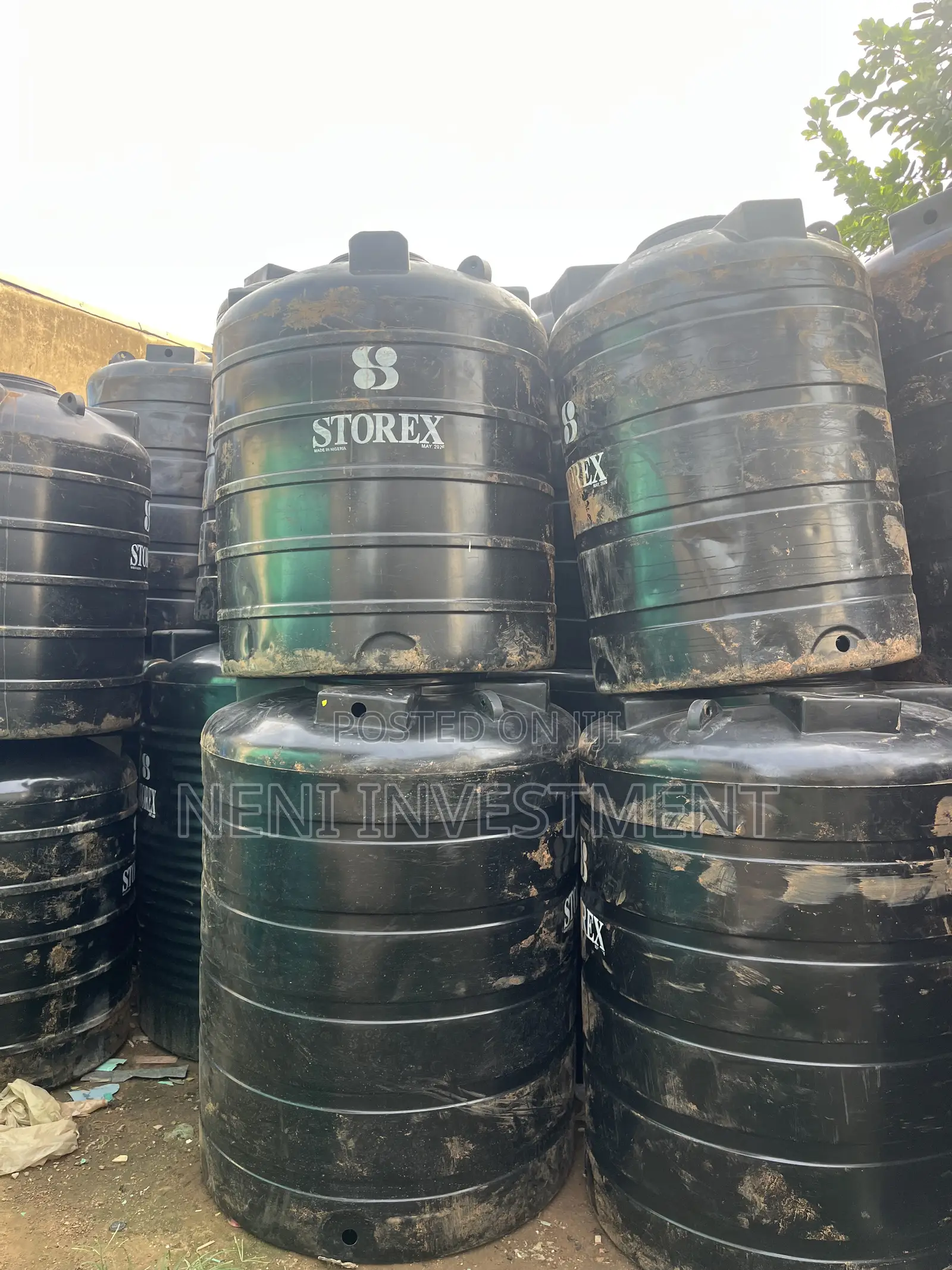 Storex and Geepee Water Storage Tanks