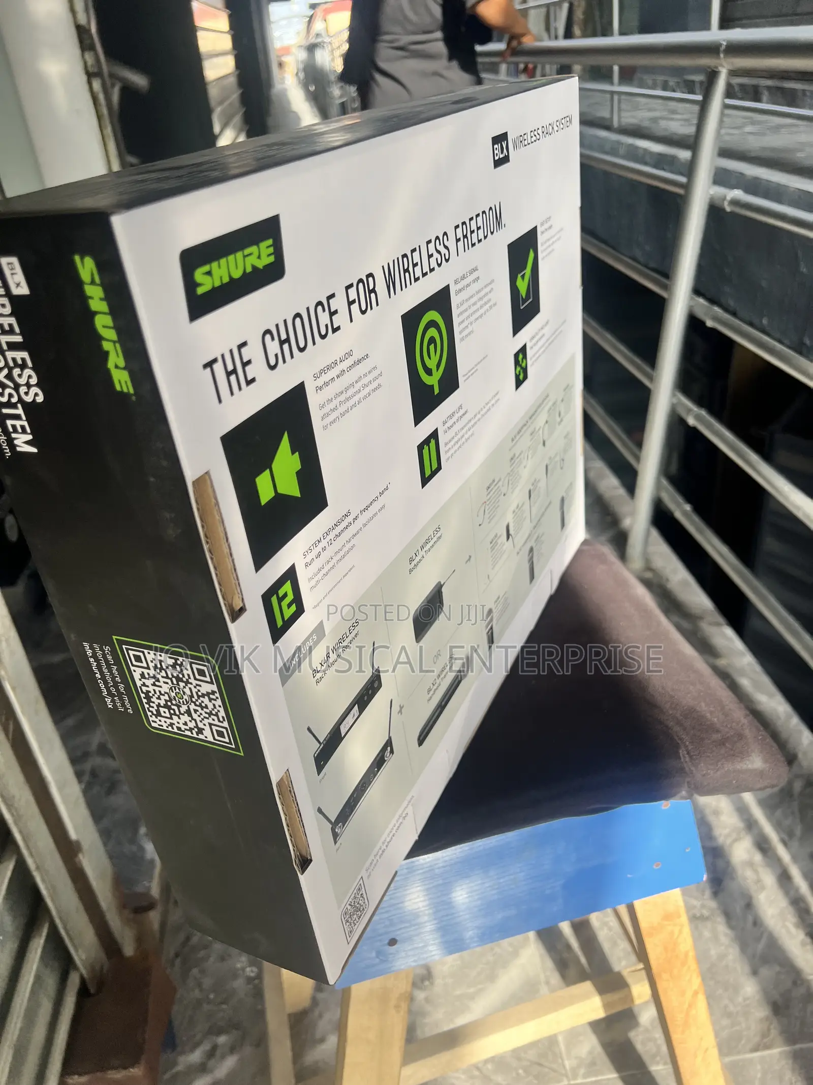 Shure BLX Wireless Rack System