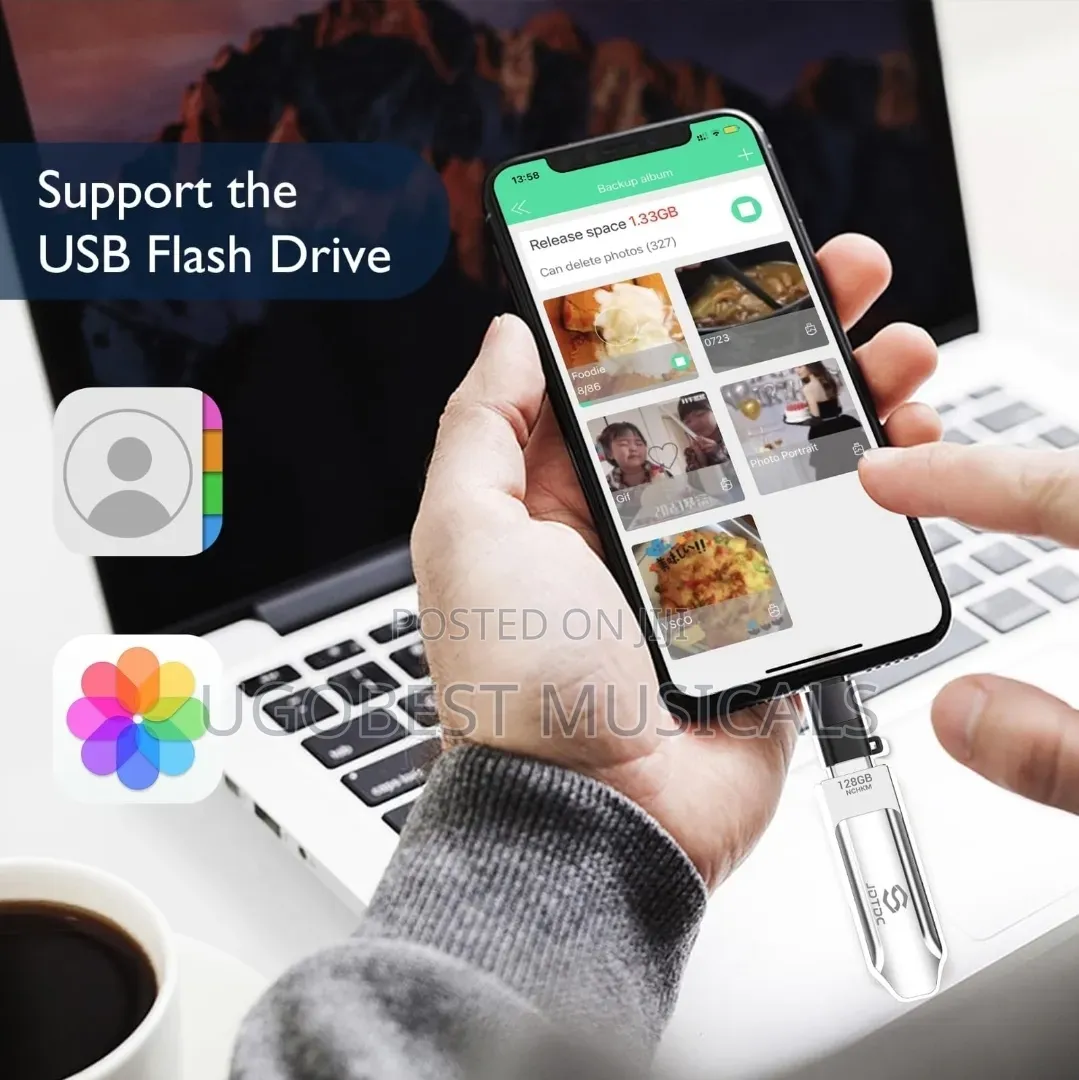 Female Type-C to Male Lightning for iPhone iPad and Earpods