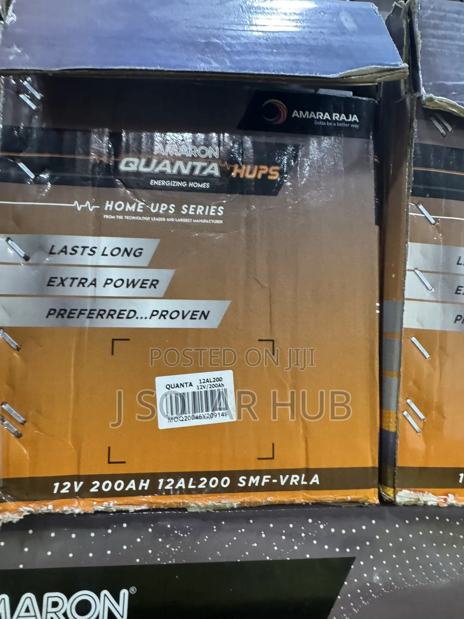 Amaron Quanta 200ah 12v Dry Cell Battery