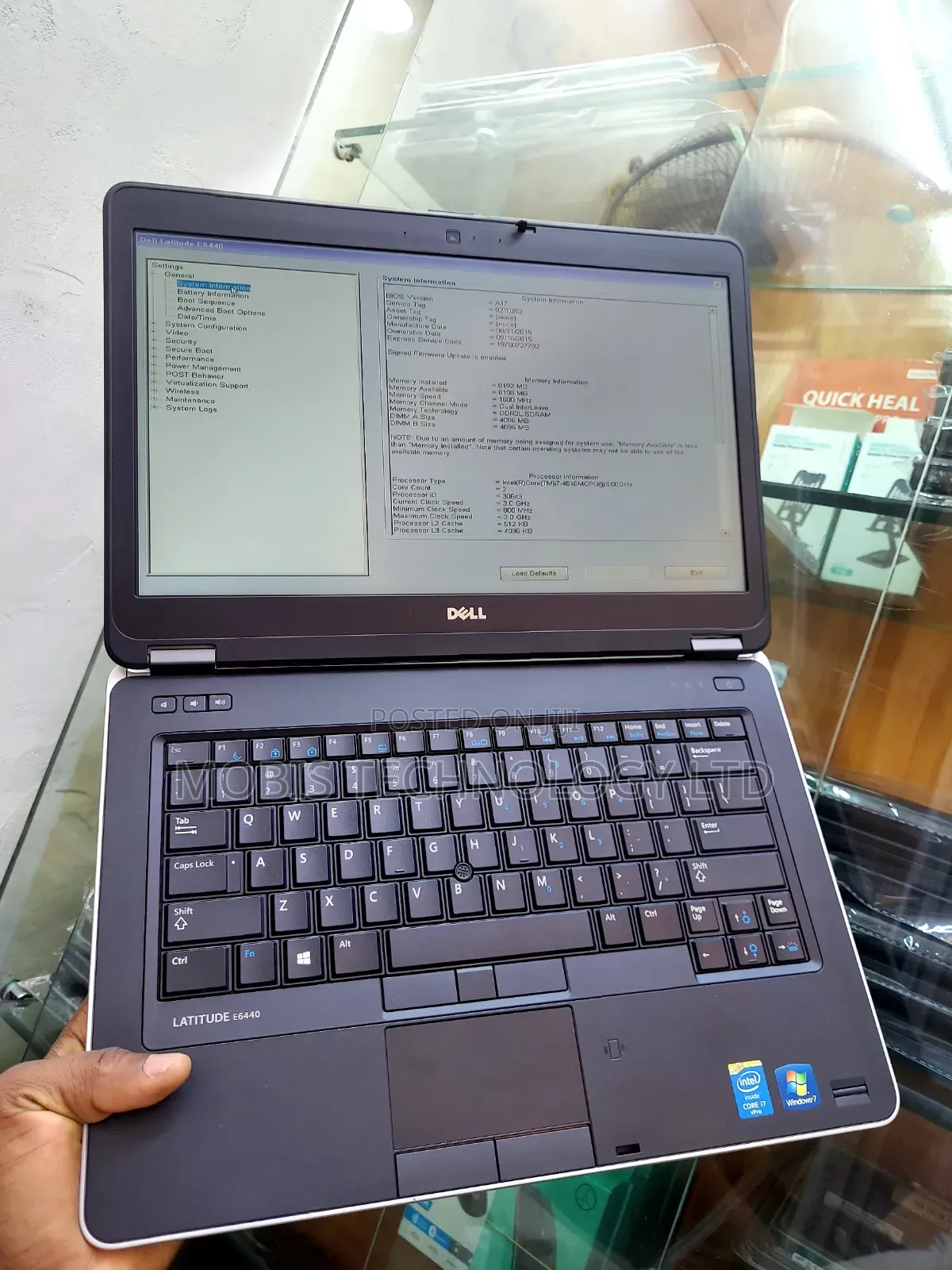 Laptop Dell Latitude E6440 8GB Intel Core i7 HDD 500GB