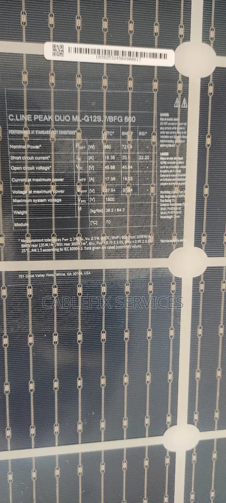 660watts Solar Panels (Us Qcell)