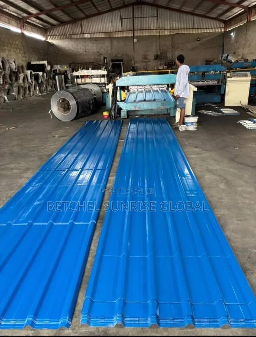 Blue Long Span Aluminum