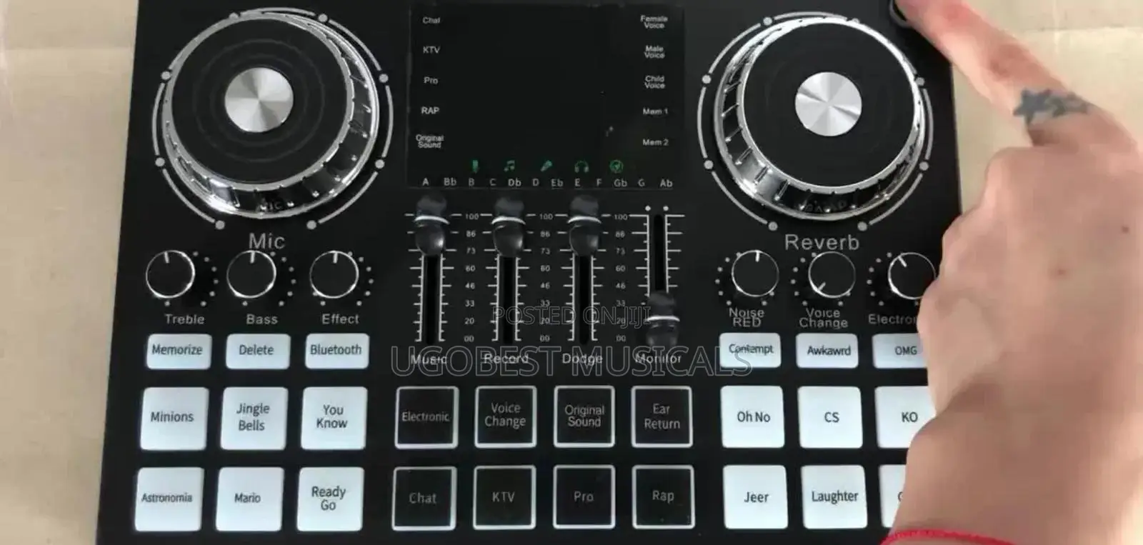 V22 Live Stream Broadcast Soundcard for Pc Phone Recording
