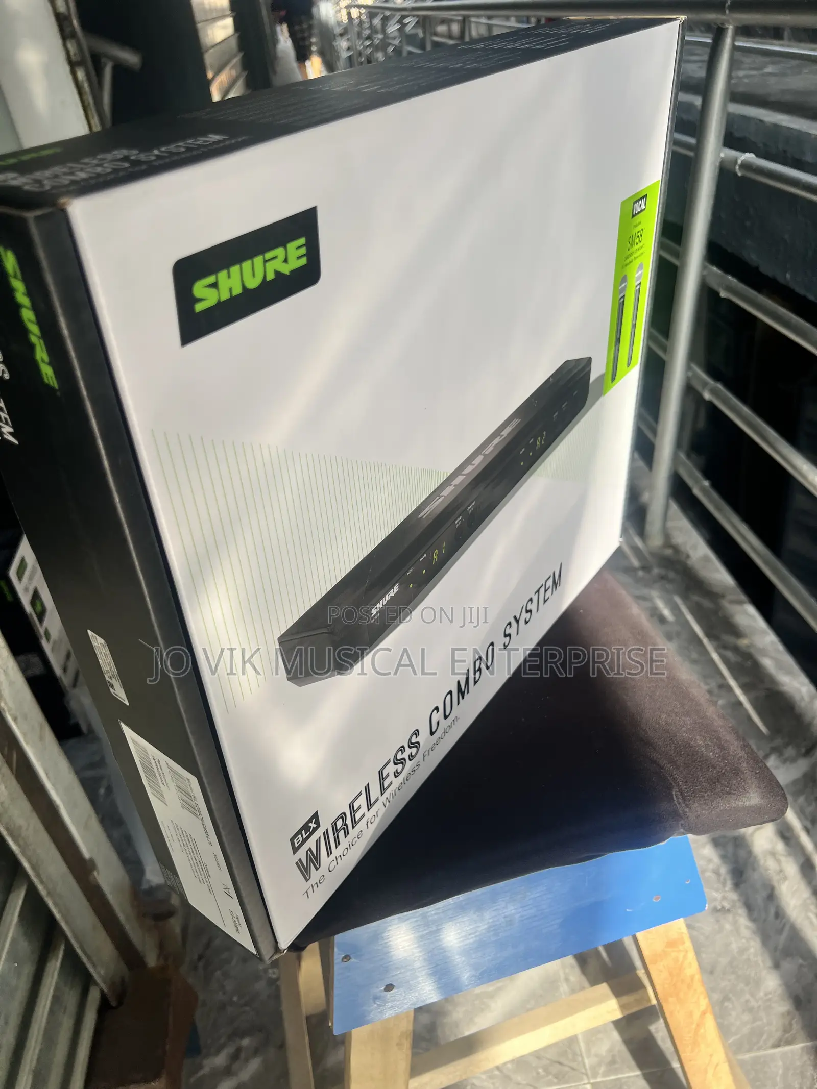 Shure BLX Wireless " Combo System Sm 58