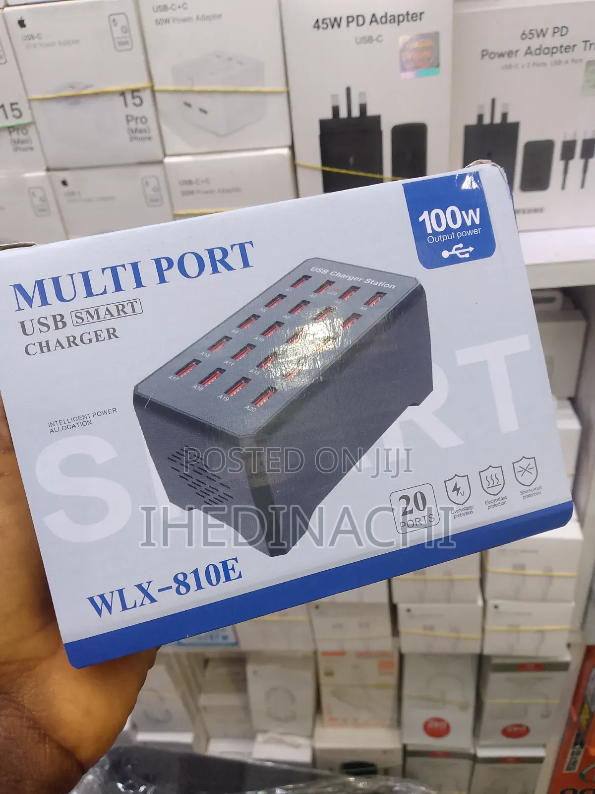 20 - Port Usb Smart Charger Station