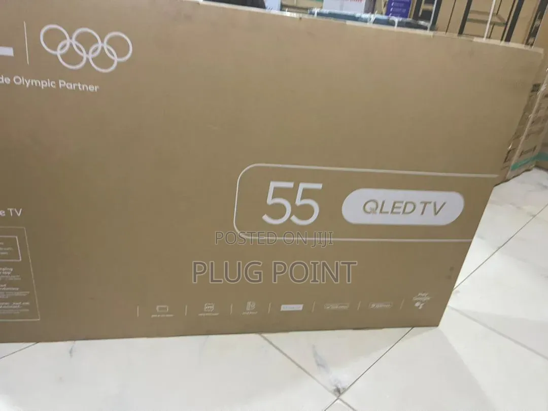TCL 55” Ultra Hd Qled Tv With Smart Features
