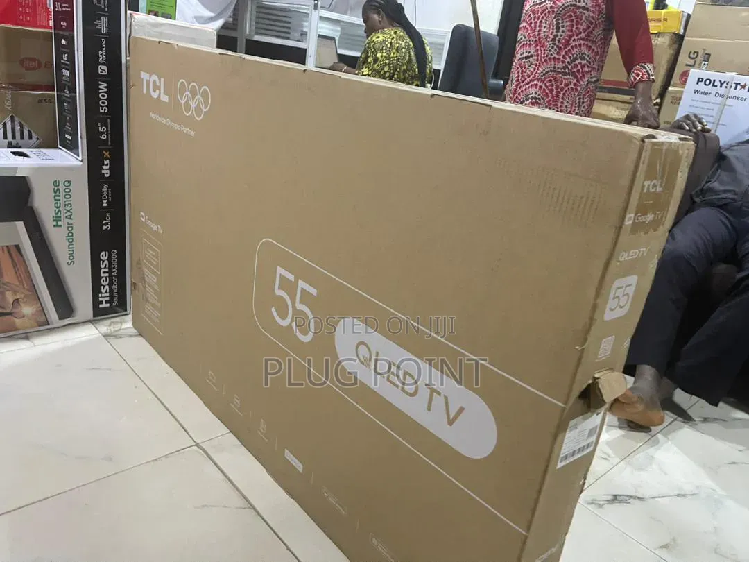 TCL 55” Ultra Hd Qled Tv With Smart Features