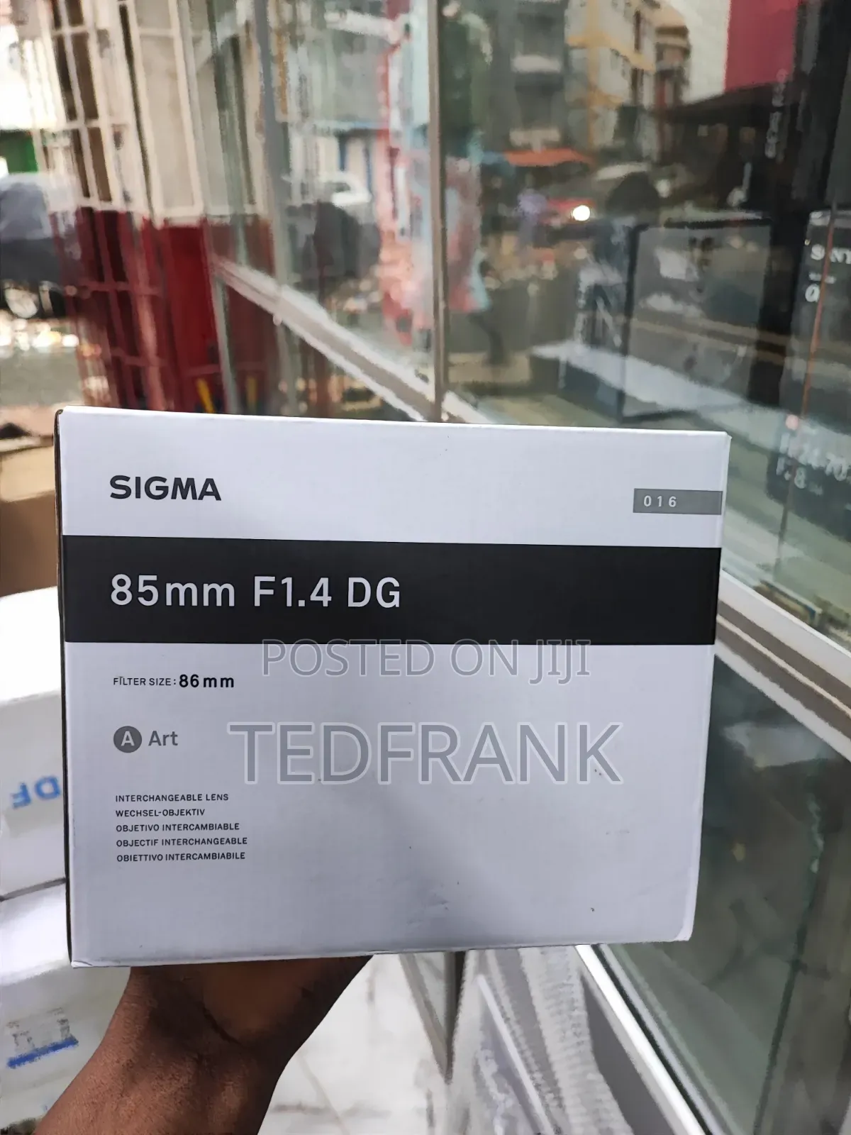 Sigma 85mm F1.4 Dg Art Lens