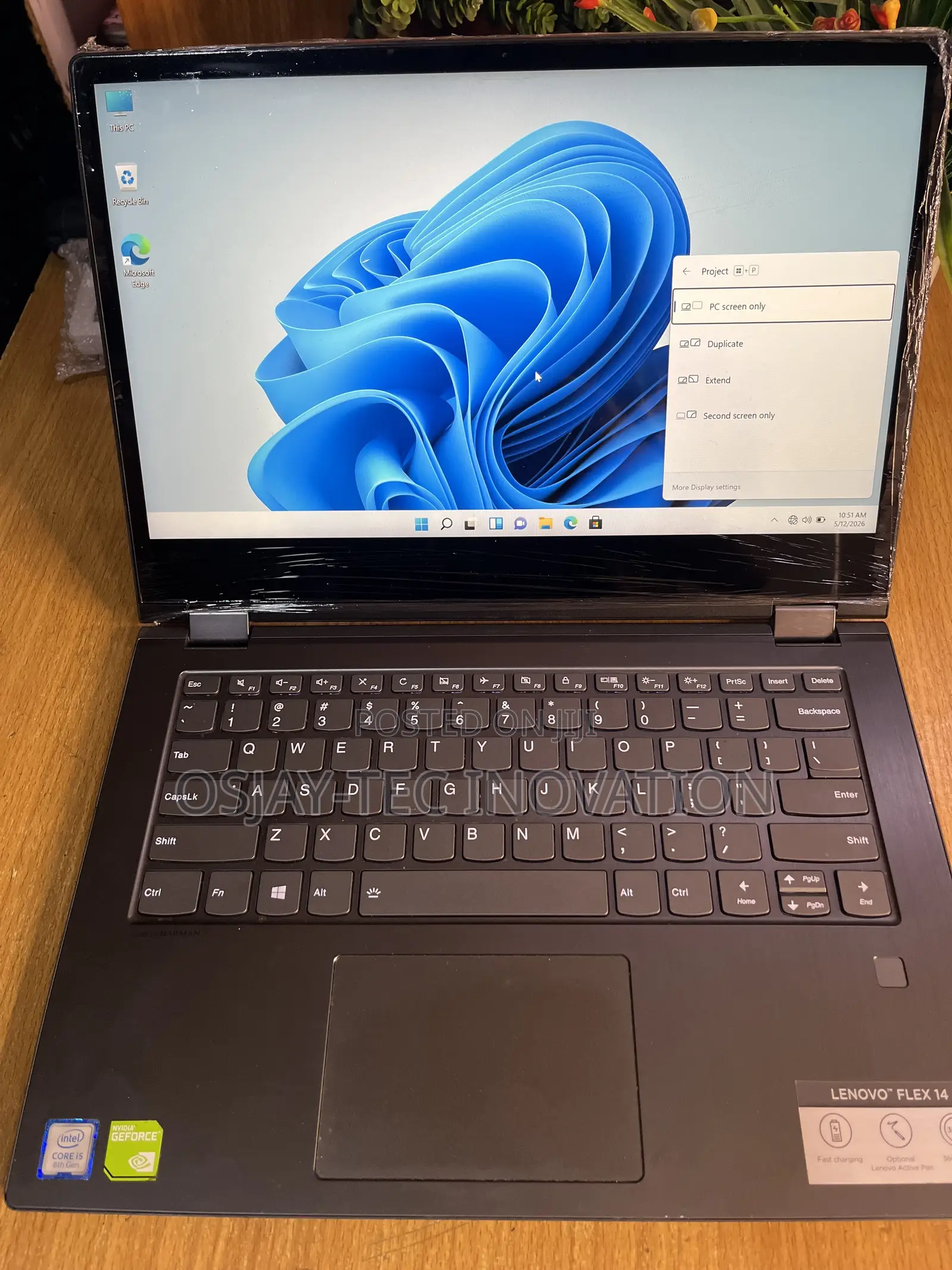 Laptop Lenovo Flex 6 4GB Intel Core i5 SSD 256GB