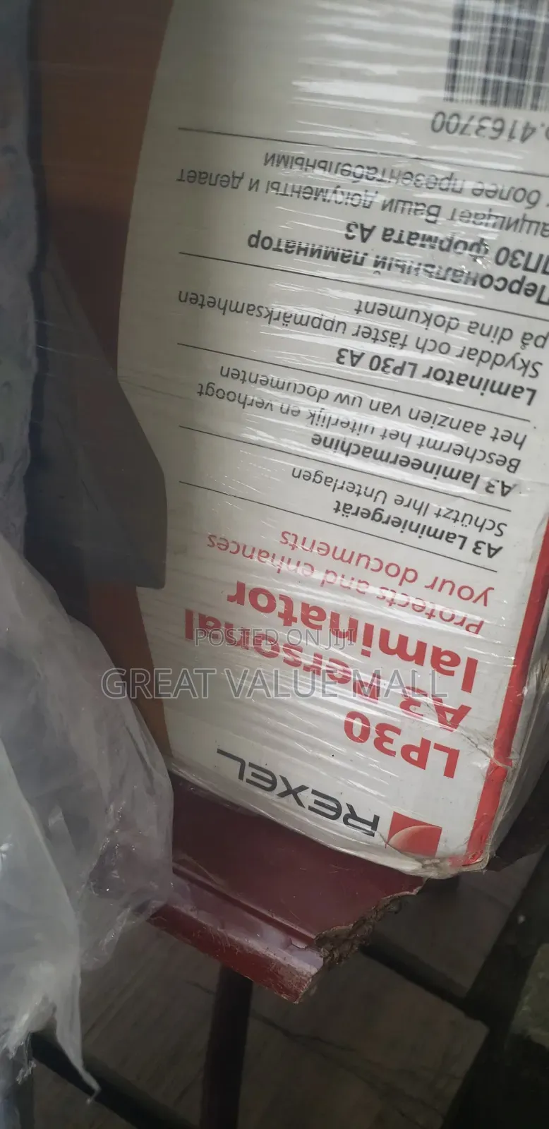 Rexel Lp30 A3 Personal Laminator