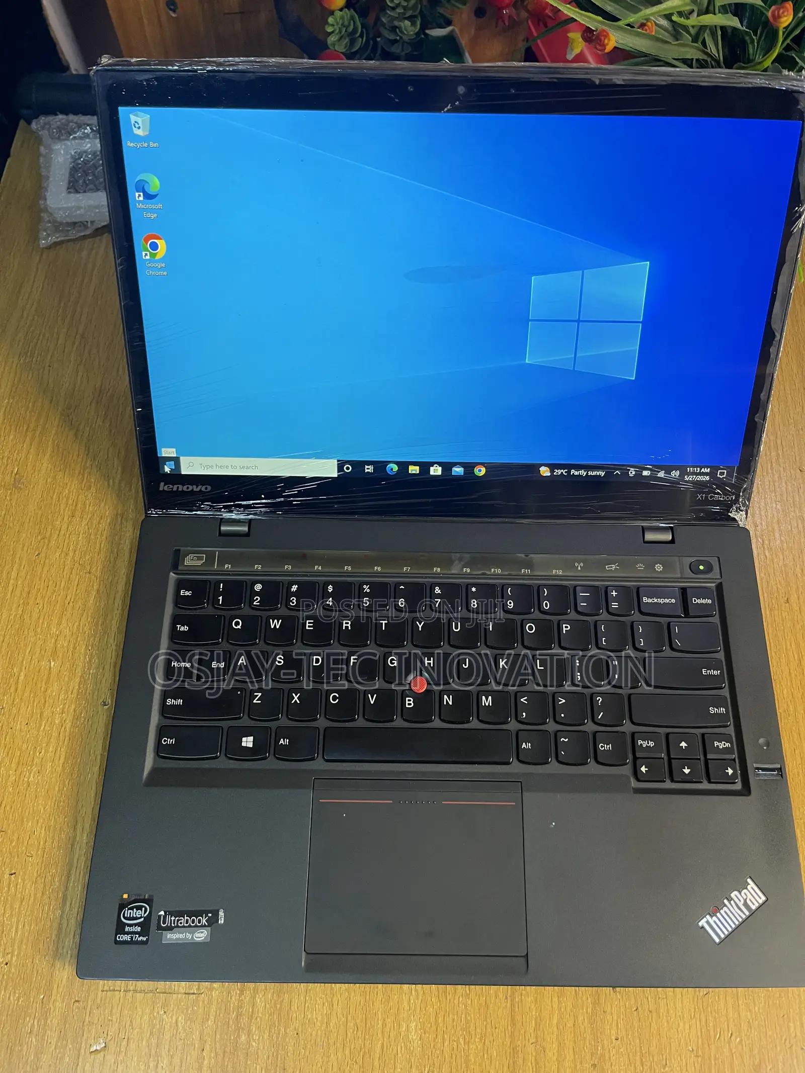 Laptop Lenovo ThinkPad X1 Carbon 8GB Intel Core i7 SSD 256GB