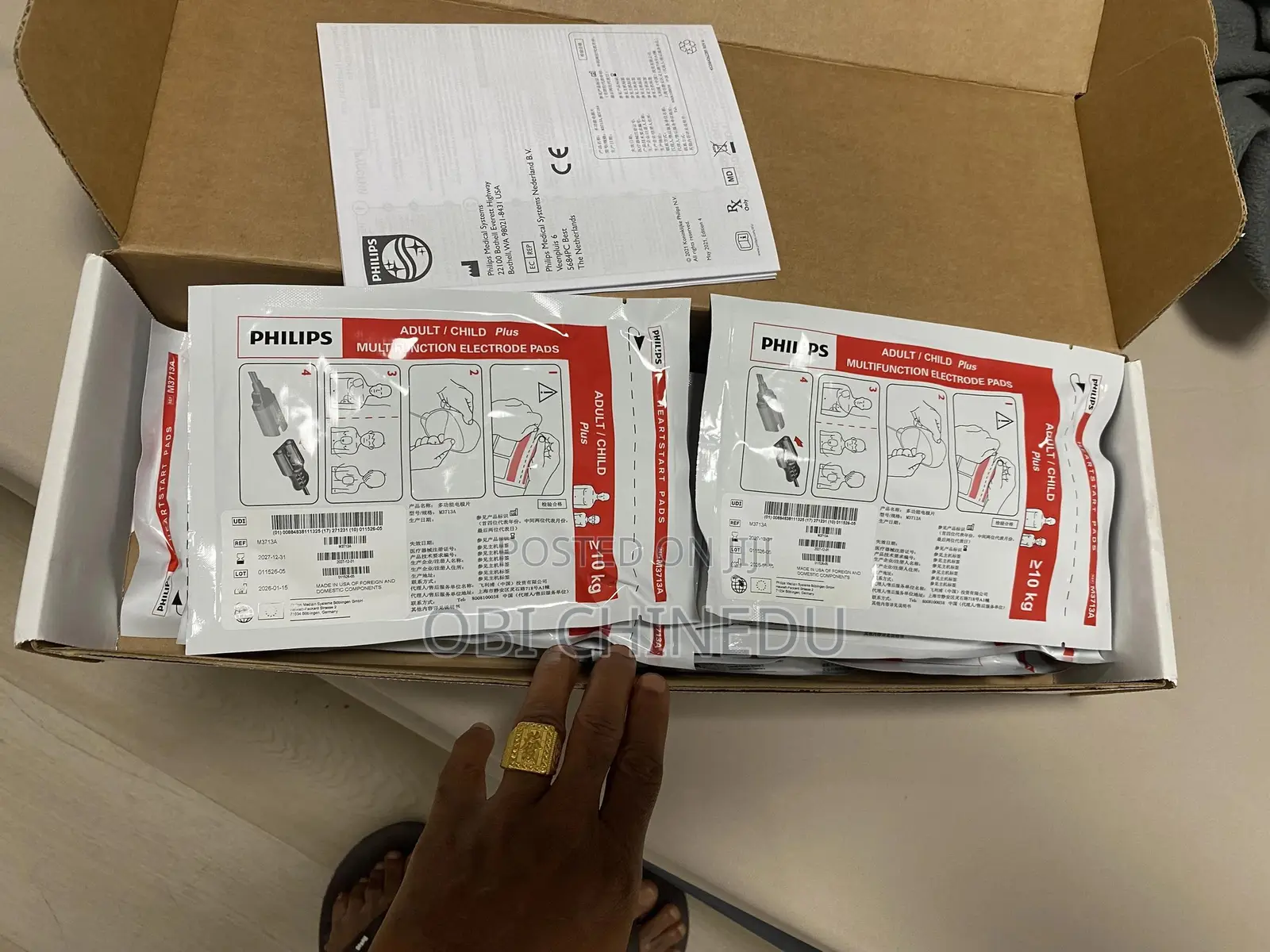 Philip Aed Smart Pads for Fr2