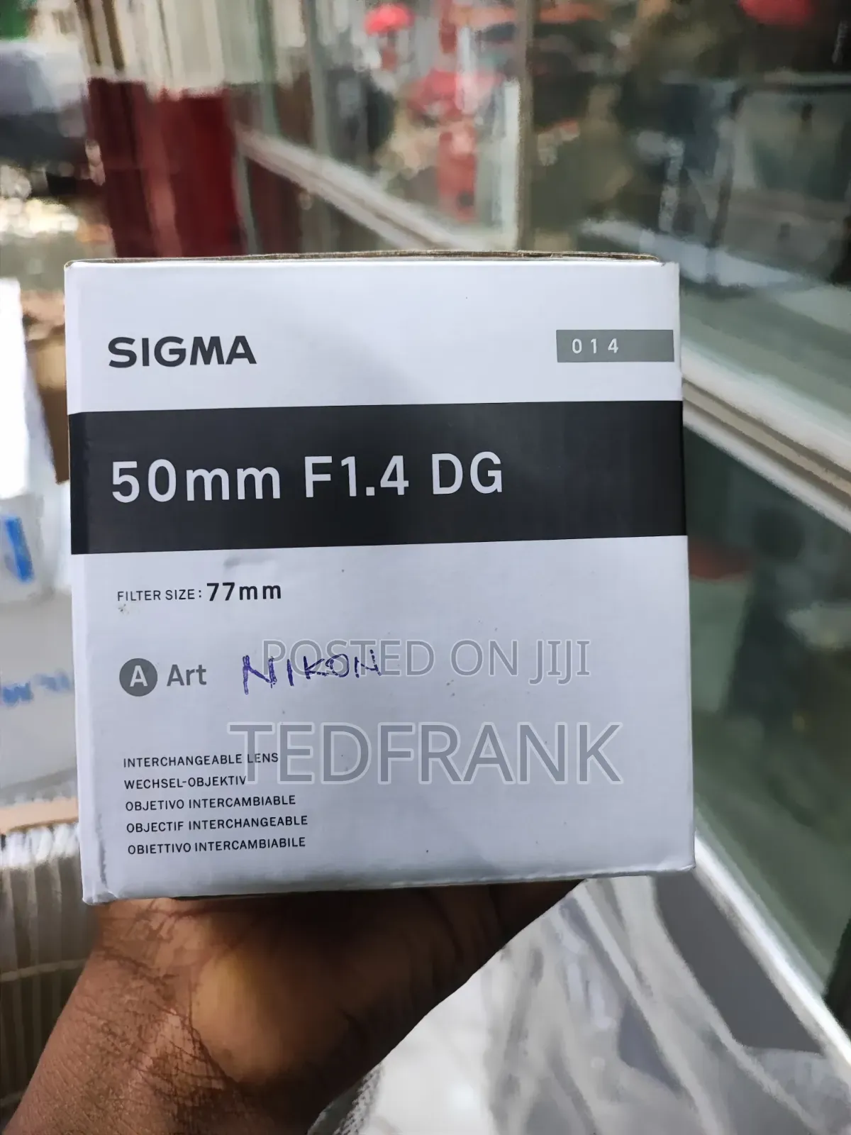 Sigma 50mm F1.4 Dg