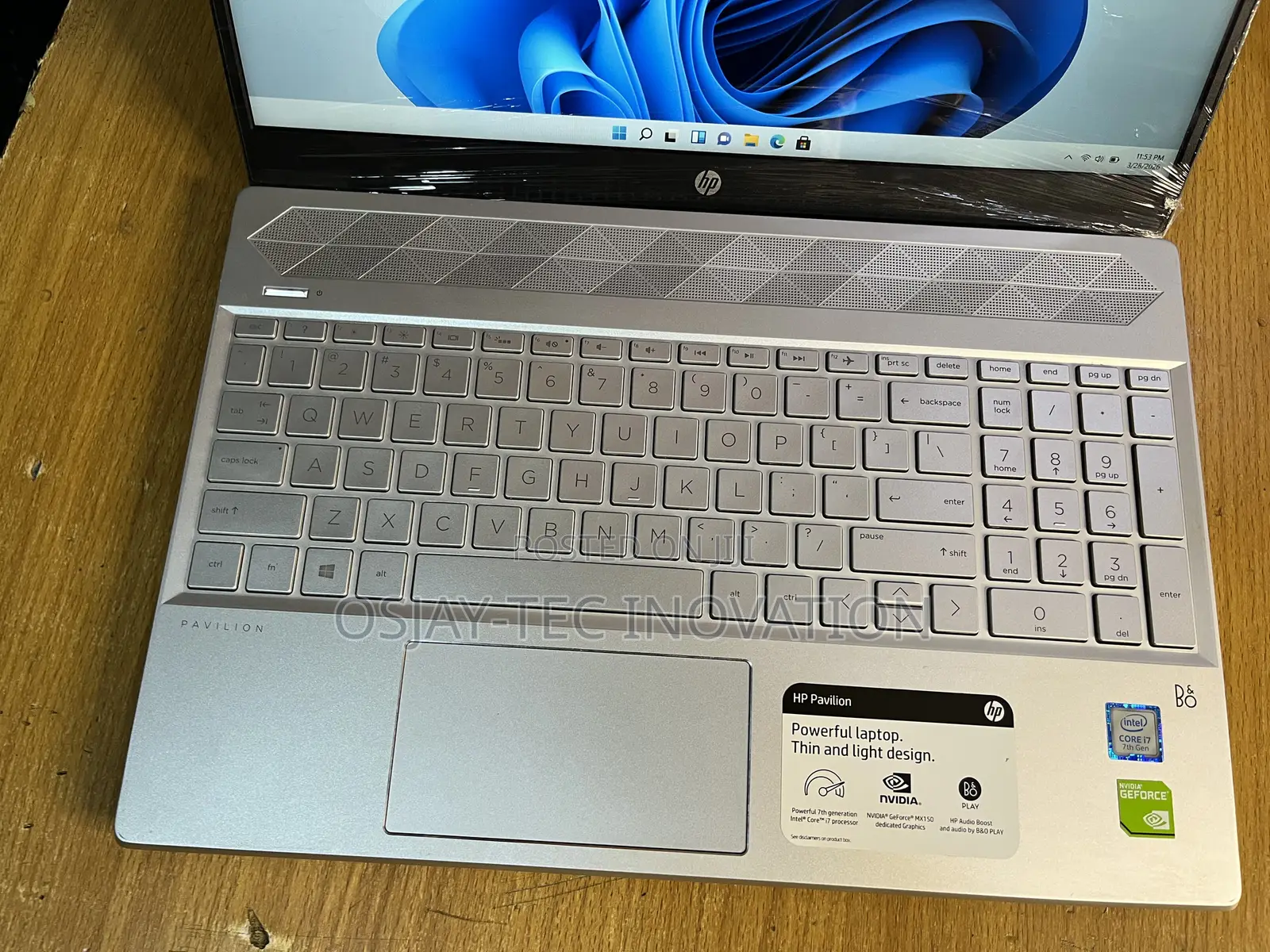 Laptop HP Pavilion 15 8GB Intel Core i7 SSD 256GB