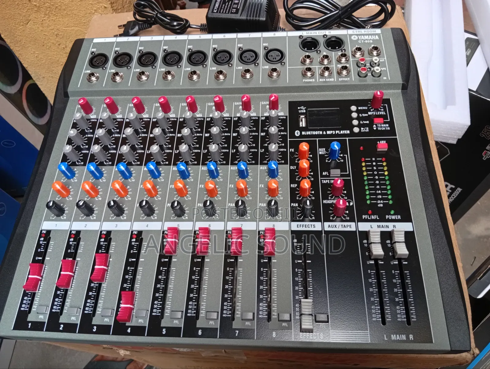 8 Channel Yamaha Mixer