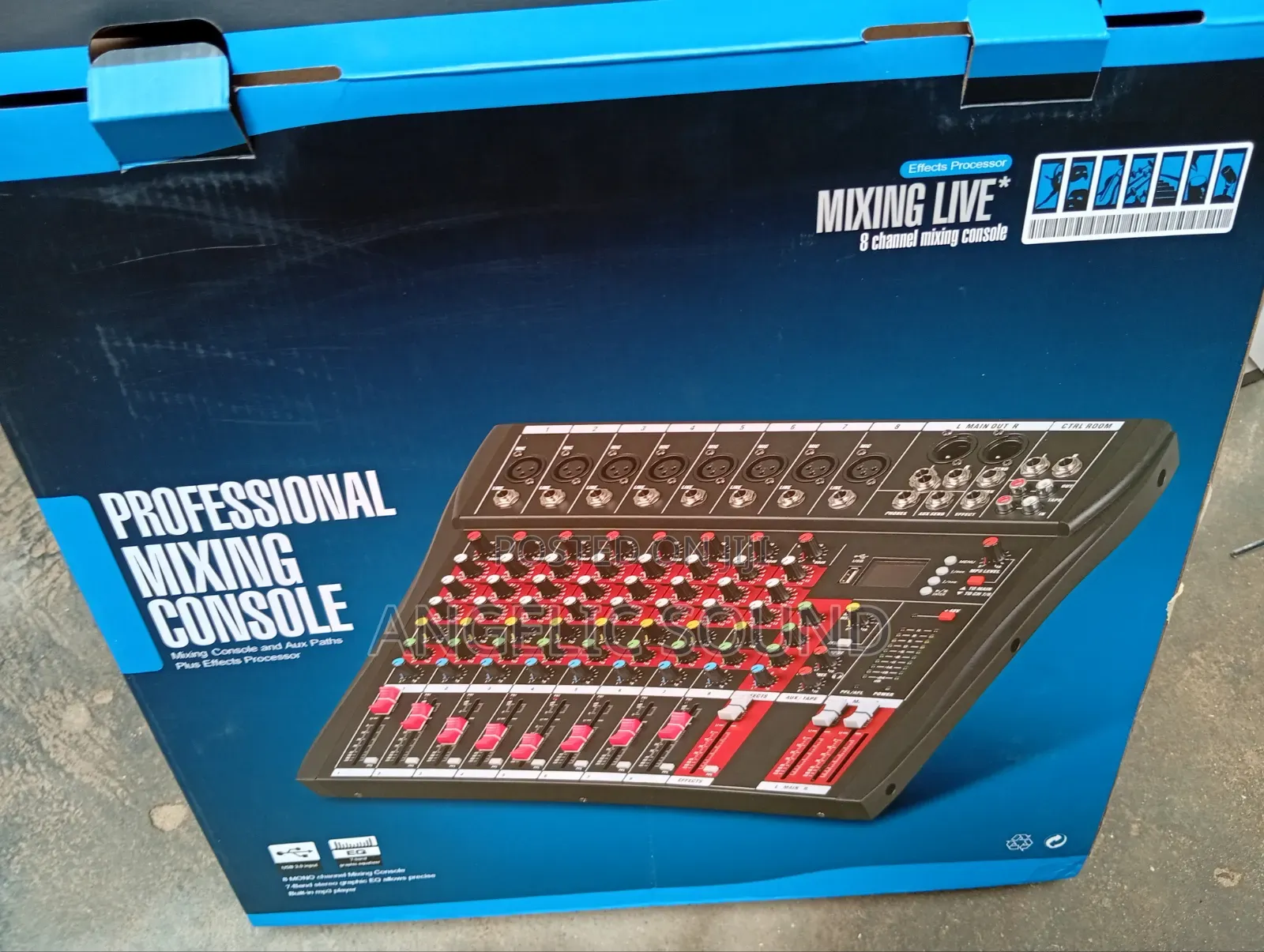 8 Channel Yamaha Mixer