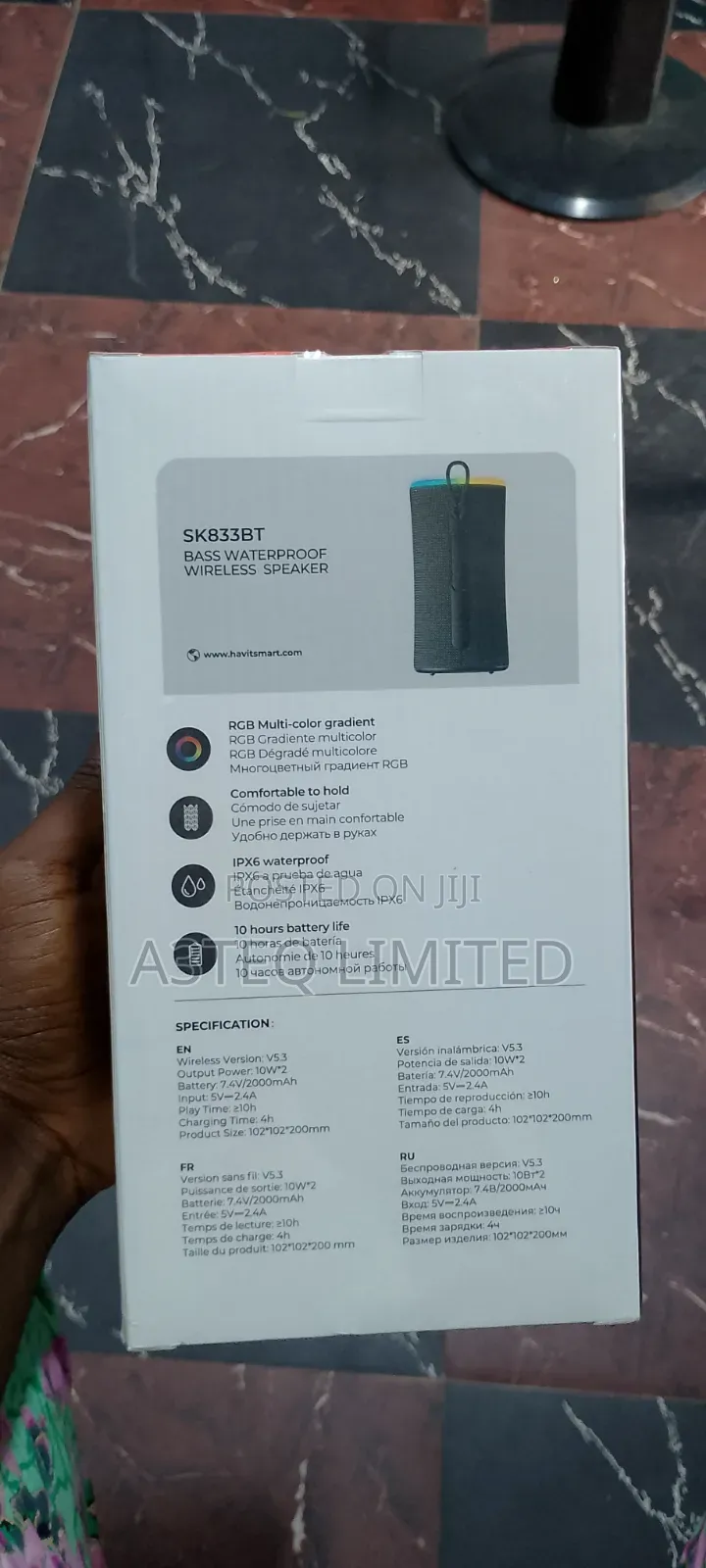 Havit Sk833bt Waterproof Wireless Speaker