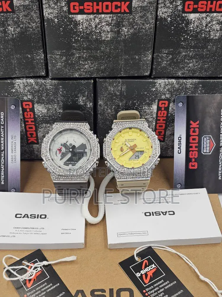 Gshock Ga-2100 Iced Out Edition