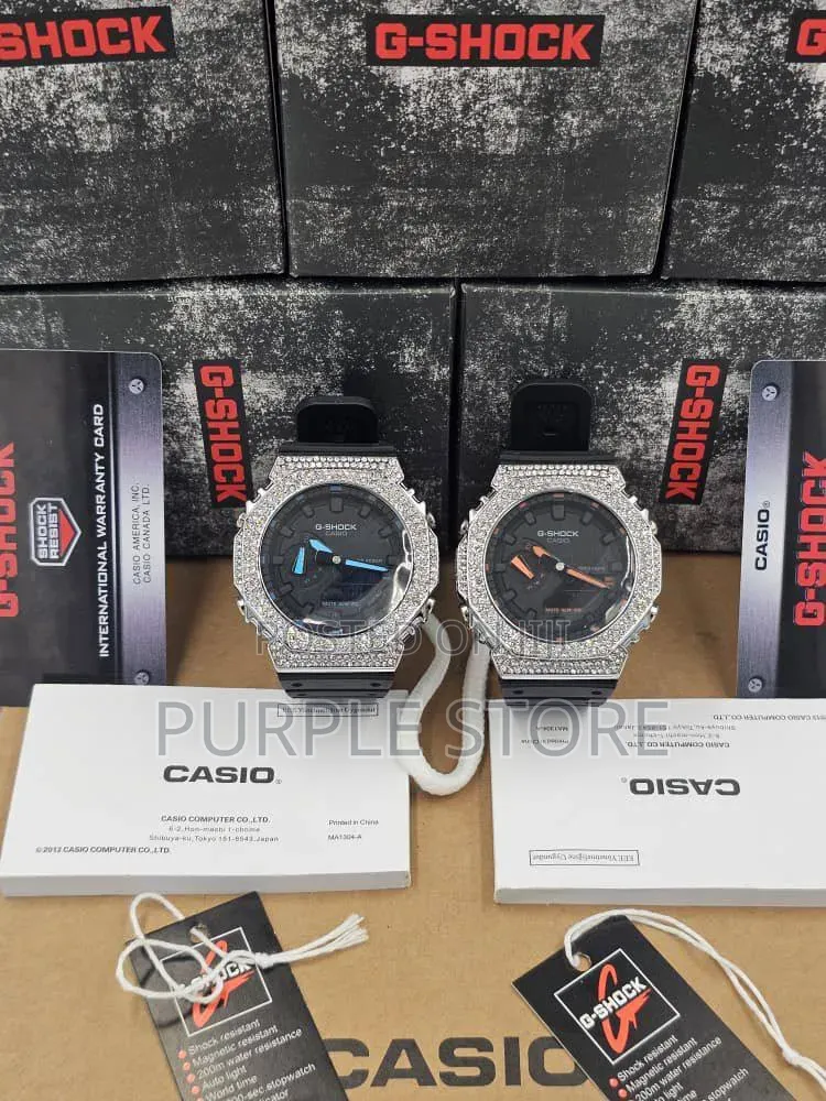 Gshock Ga-2100 Iced Out Edition
