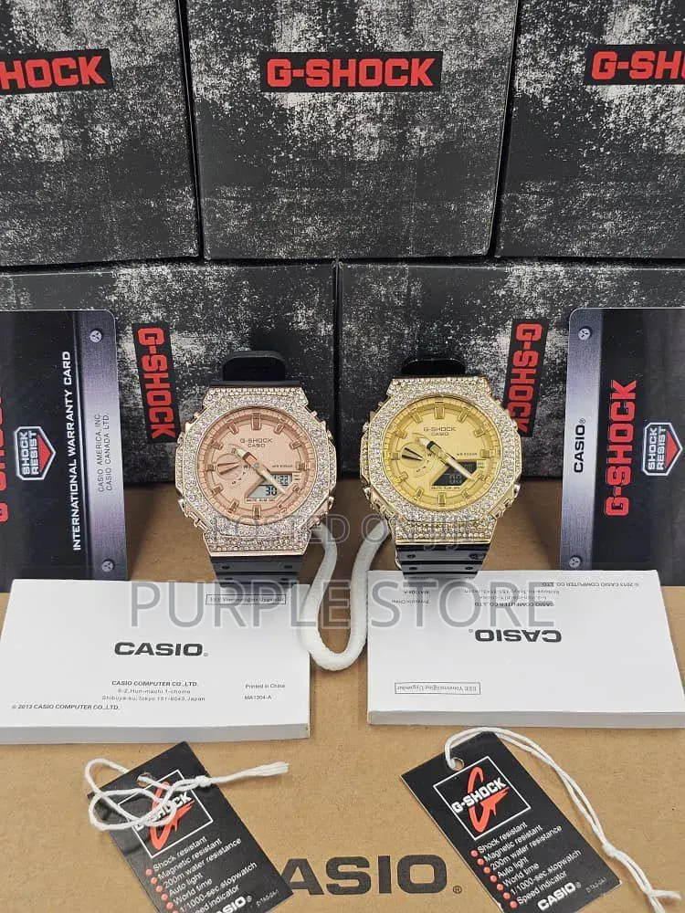 Gshock Ga-2100 Iced Out Edition