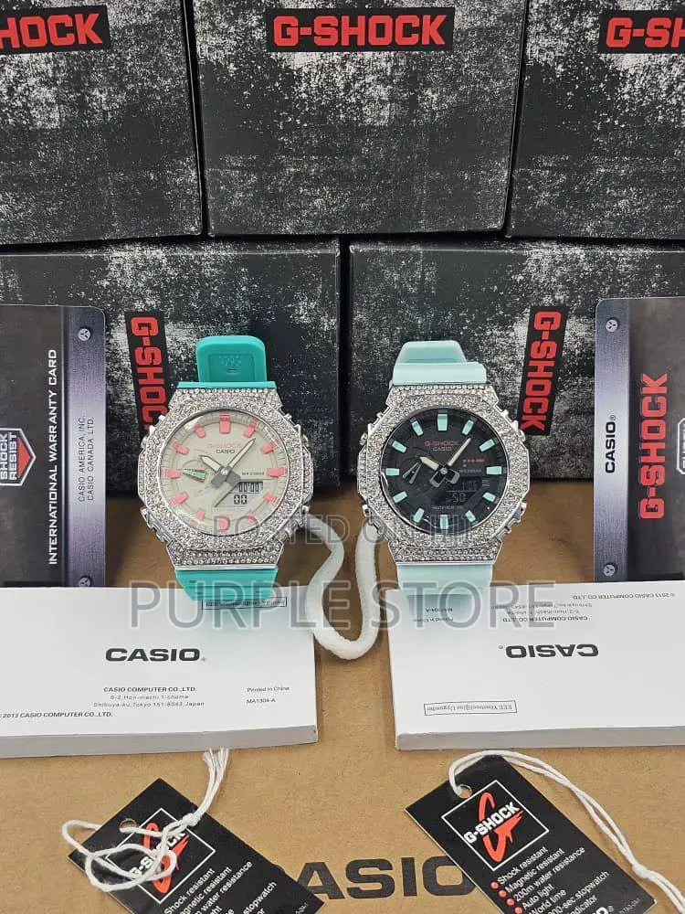 Gshock Ga-2100 Iced Out Edition