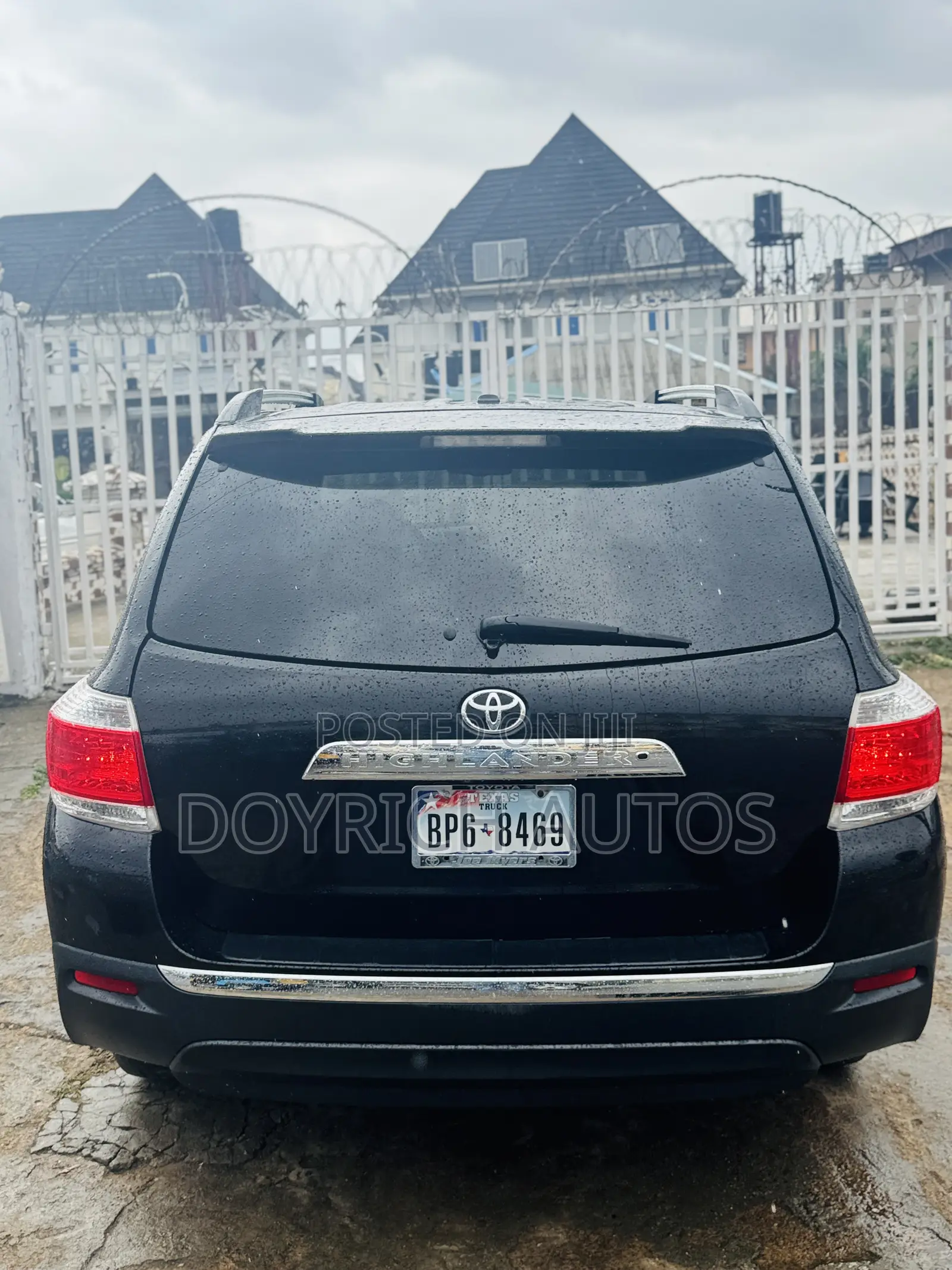 Toyota Highlander 2012 Black