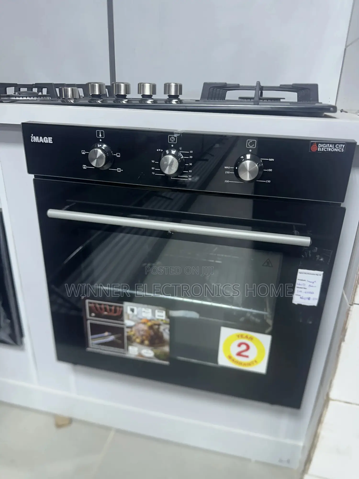 Image Inbuilt Electric and Gas Oven 60 Liters