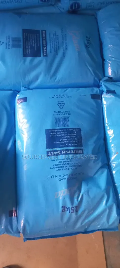 Glacia British Salt. Pure Dried Vacuum Salt