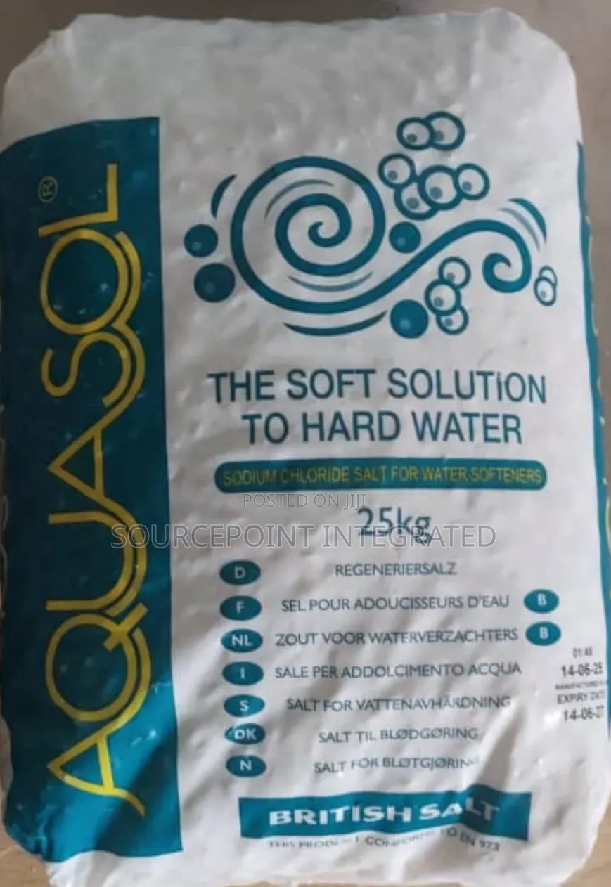 Aquasol. Tablet Salt. The Soft Solution To Hard Water