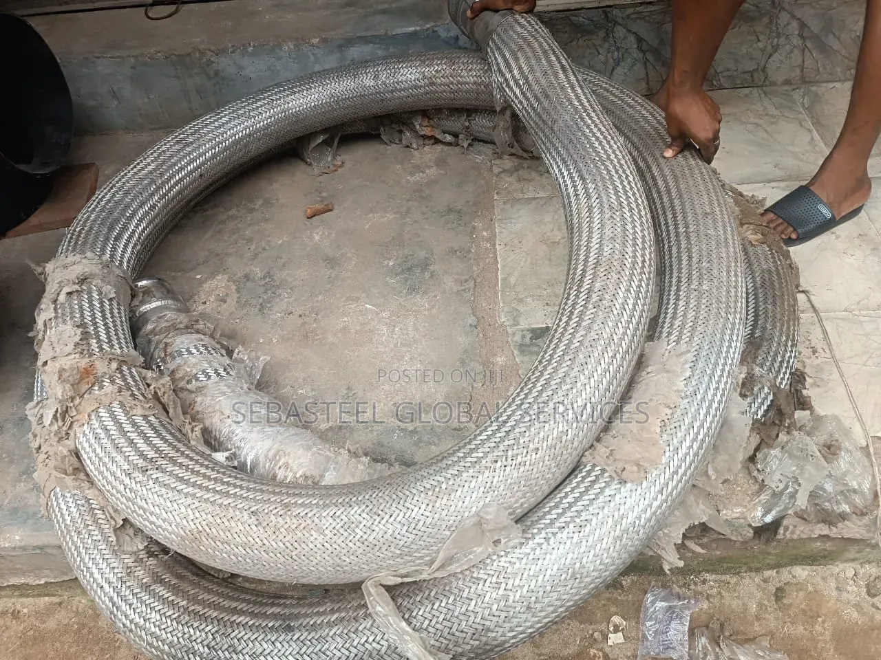 4" Stainless Hose
